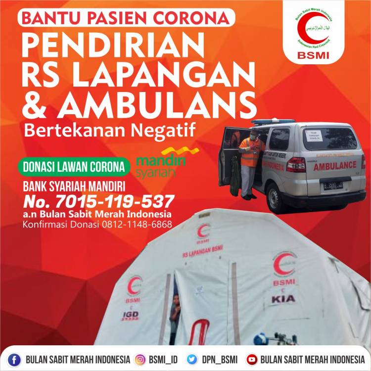 BSMI akan Bangun RS Lapangan dan Ambulans untuk Corona | Blog BSMI